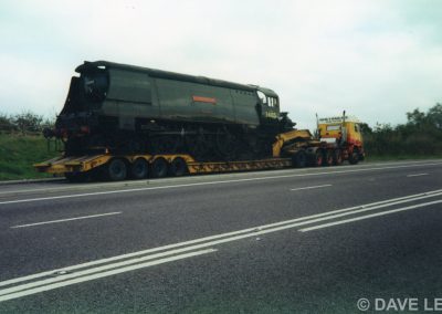 Goliath with 34105 "Swanage" on its way to Bluebell Railway