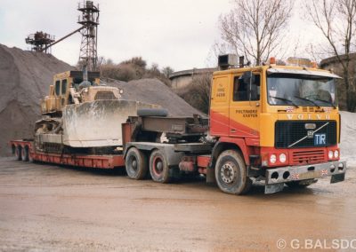 Goliath with D9 in Moorcroft Quarry